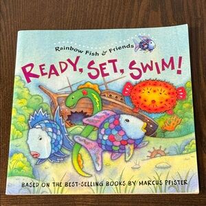 Vintage 2002 Children’s Book 'Ready, Set, Swim!' Paperback Marcus Pfister